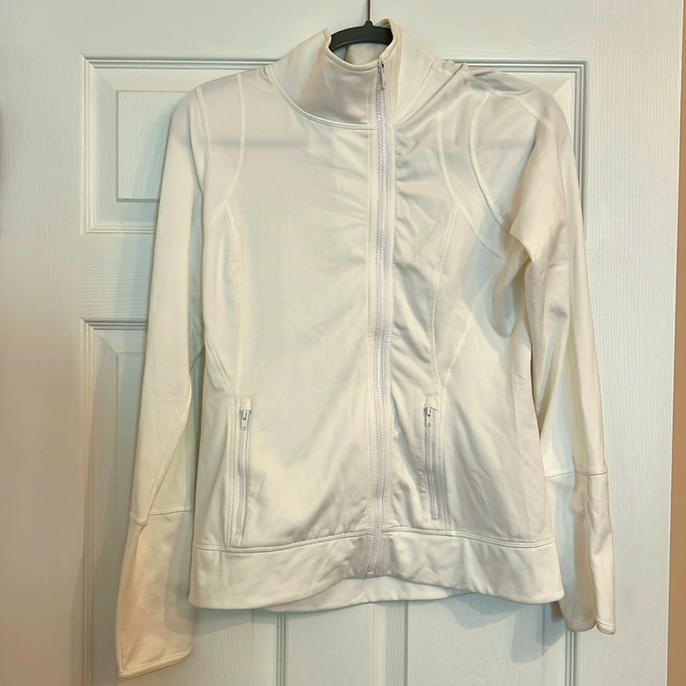 White medium athletic jacket